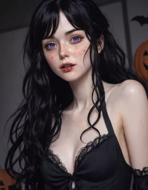 Will you be my Halloween date? Here's my outfit this year 😈