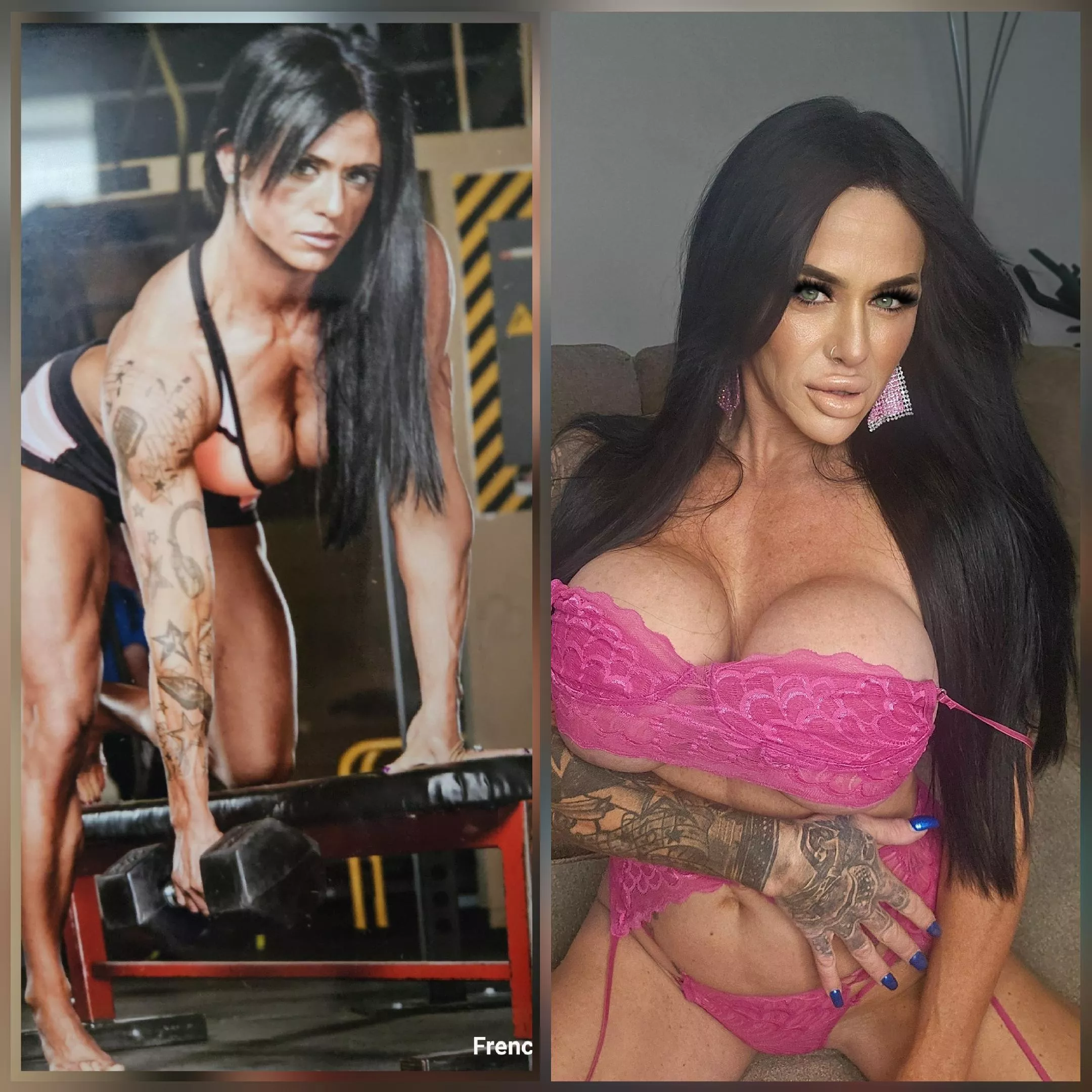 Working to be the perfect bimbo doll 