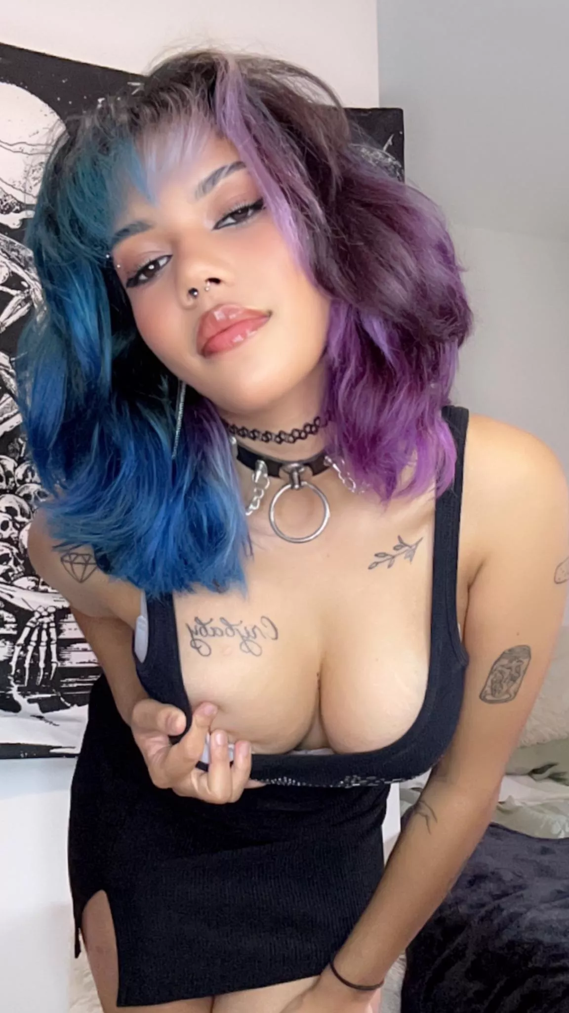 you can suck my soft and squishy tits