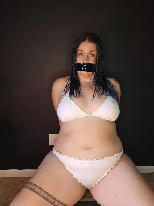 You caught me getting out of the pool now what? 