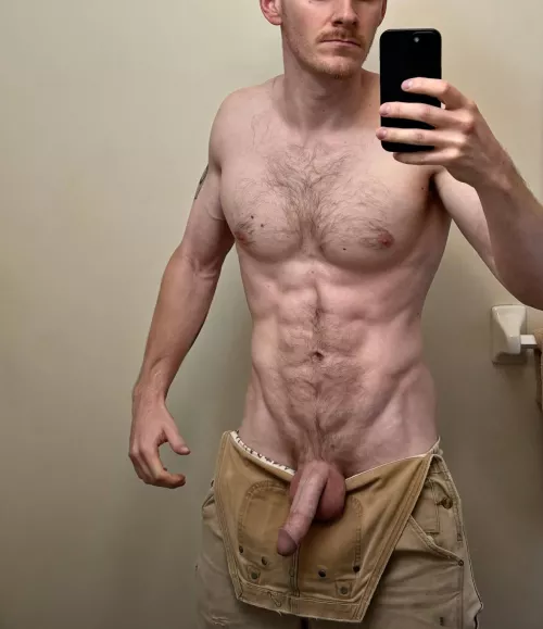 You like what lives underneath my overalls? 