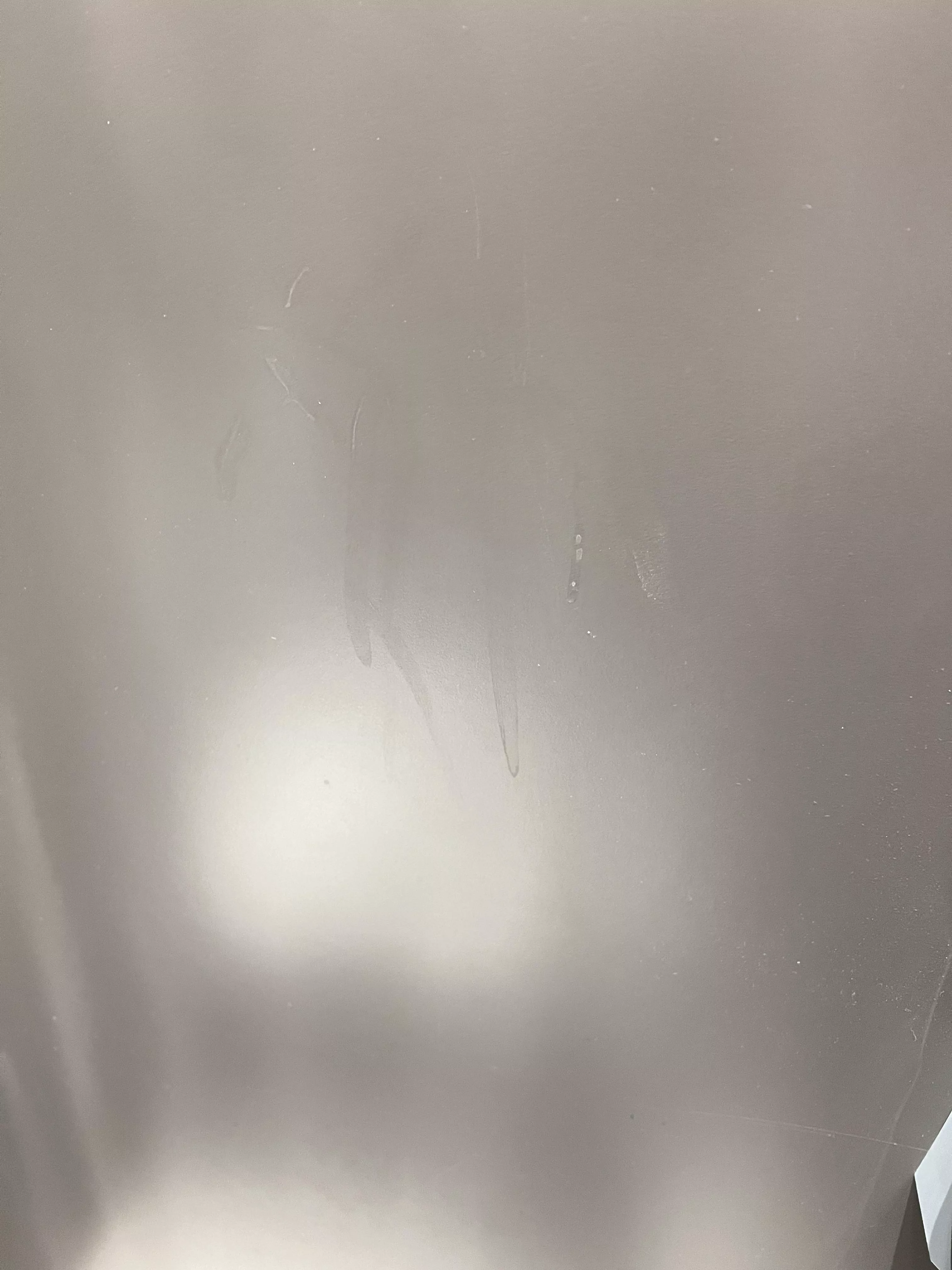 [24] Was horny at work and spread some precum in one of the toilet booths, made some stains