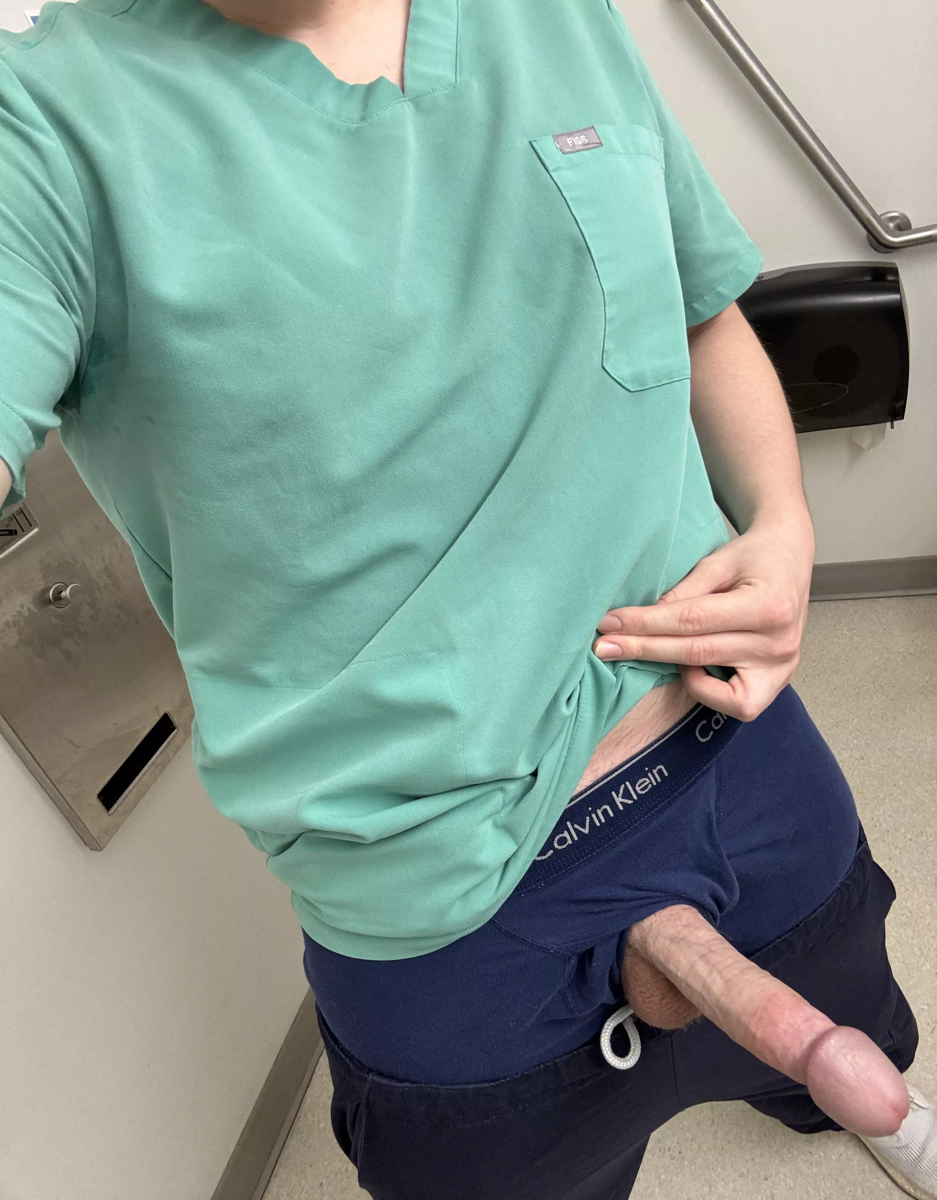 27 Meet me in the on-call room so I can examine you with my big tool