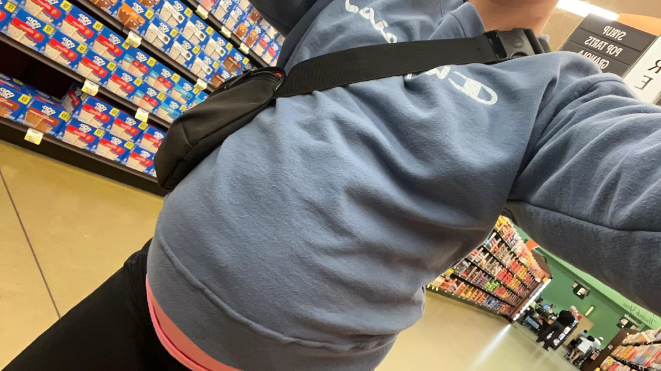 34 weeks at the grocery 