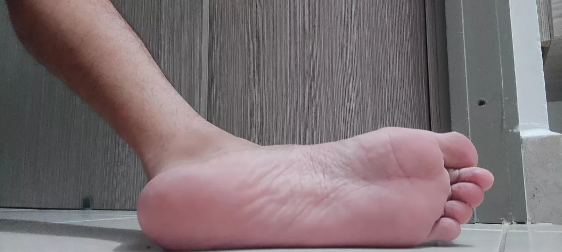 After a long hot shower