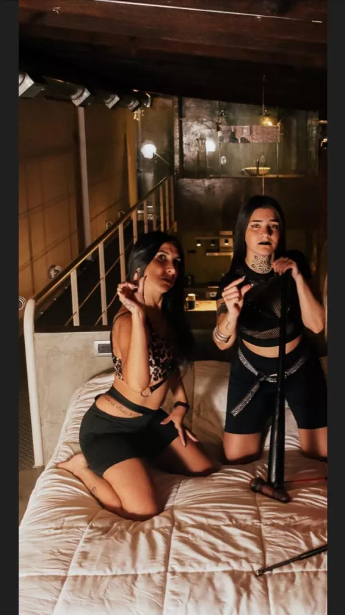 All the dominatrixes are in my group to make fun of you