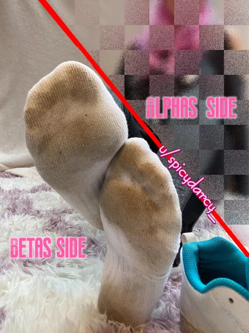 Bare Feet? Nope, not for betas. Look at my dirty socks.  Say “thank you, Darcy”. 