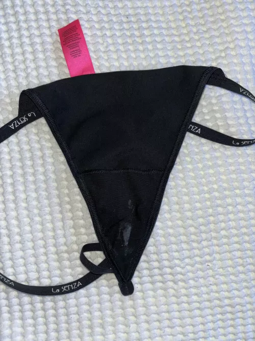 Birthday yoga g-string