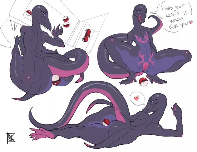 Business idea, sell pokeballs soaked in salazzle pussy juice (reptilian orbit)