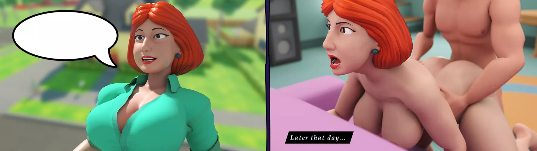 Caption this!.... Mom Lois Griffin getting pounded [Edgeville] - A 3D adventure game