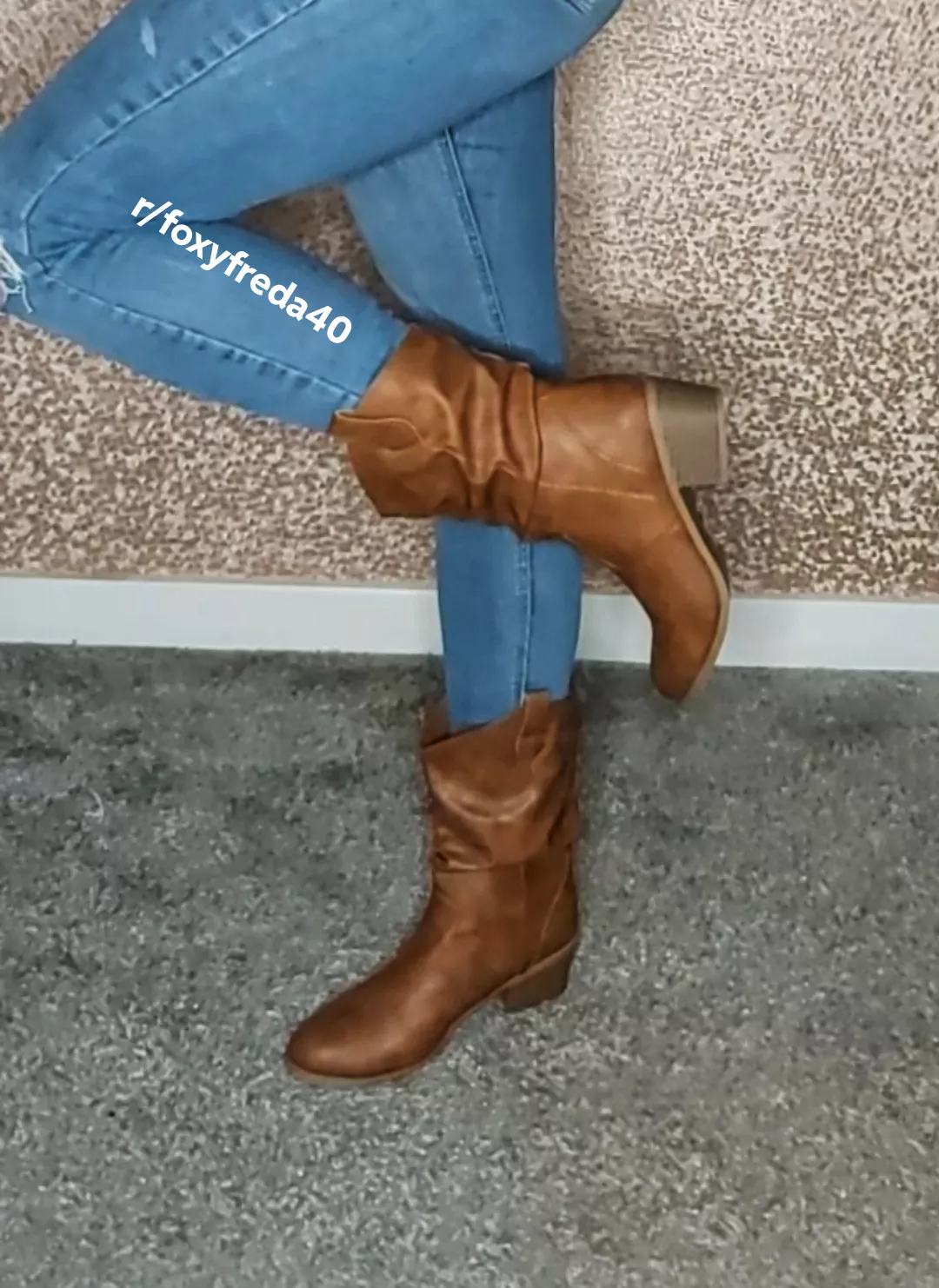 Cowboy boots are my fave 