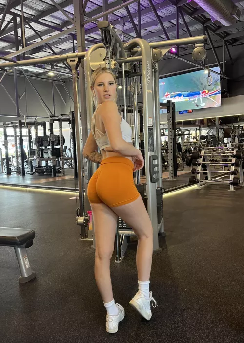 Everyone kept staring at the gym