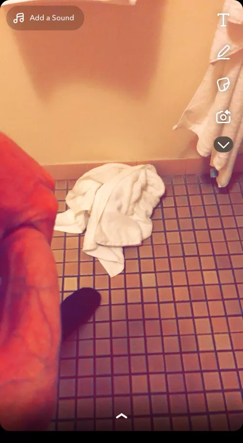 Excited at this time of the morning 