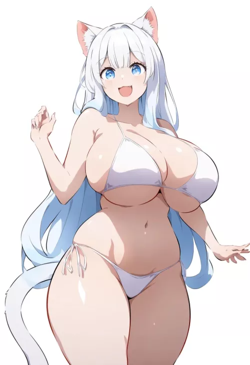 [F4A/GM] Looking for a corruption RP where this adorable, innocent kitty girl ends up on some sort of televised, highly public lewd show! Be it a perverse gameshow, sexy competition, or maybe wrestling gone wild, she'll be getting all sorts of dick in f