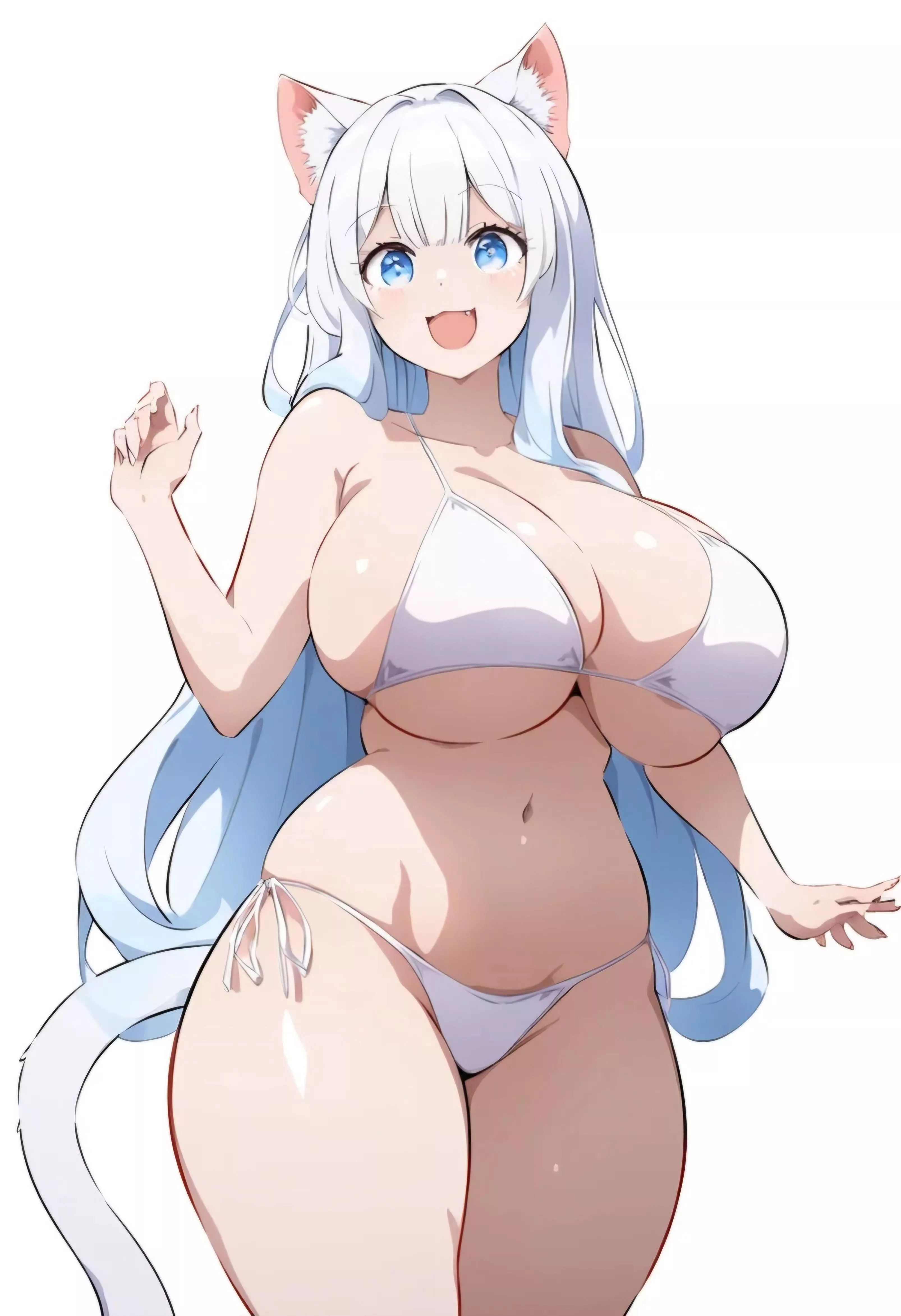 [F4A/GM] Looking for a corruption RP where this adorable, innocent kitty girl ends up on some sort of televised, highly public lewd show! Be it a perverse gameshow, sexy competition, or maybe wrestling gone wild, she'll be getting all sorts of dick in f