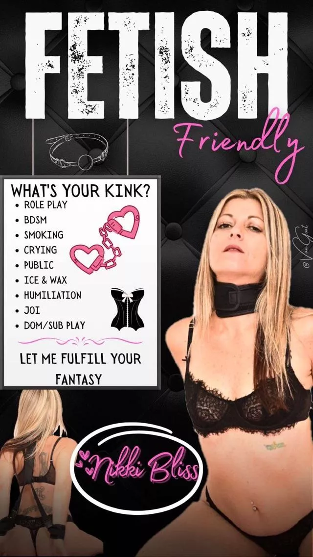 Fetish Friendly 😈 Nikki Bliss 💫