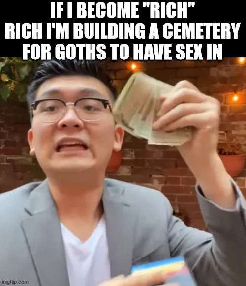 Forget sex dungeon, I'll have sex crypt.