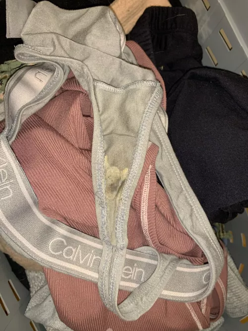 Found a smelly pair in GF’s Hamper