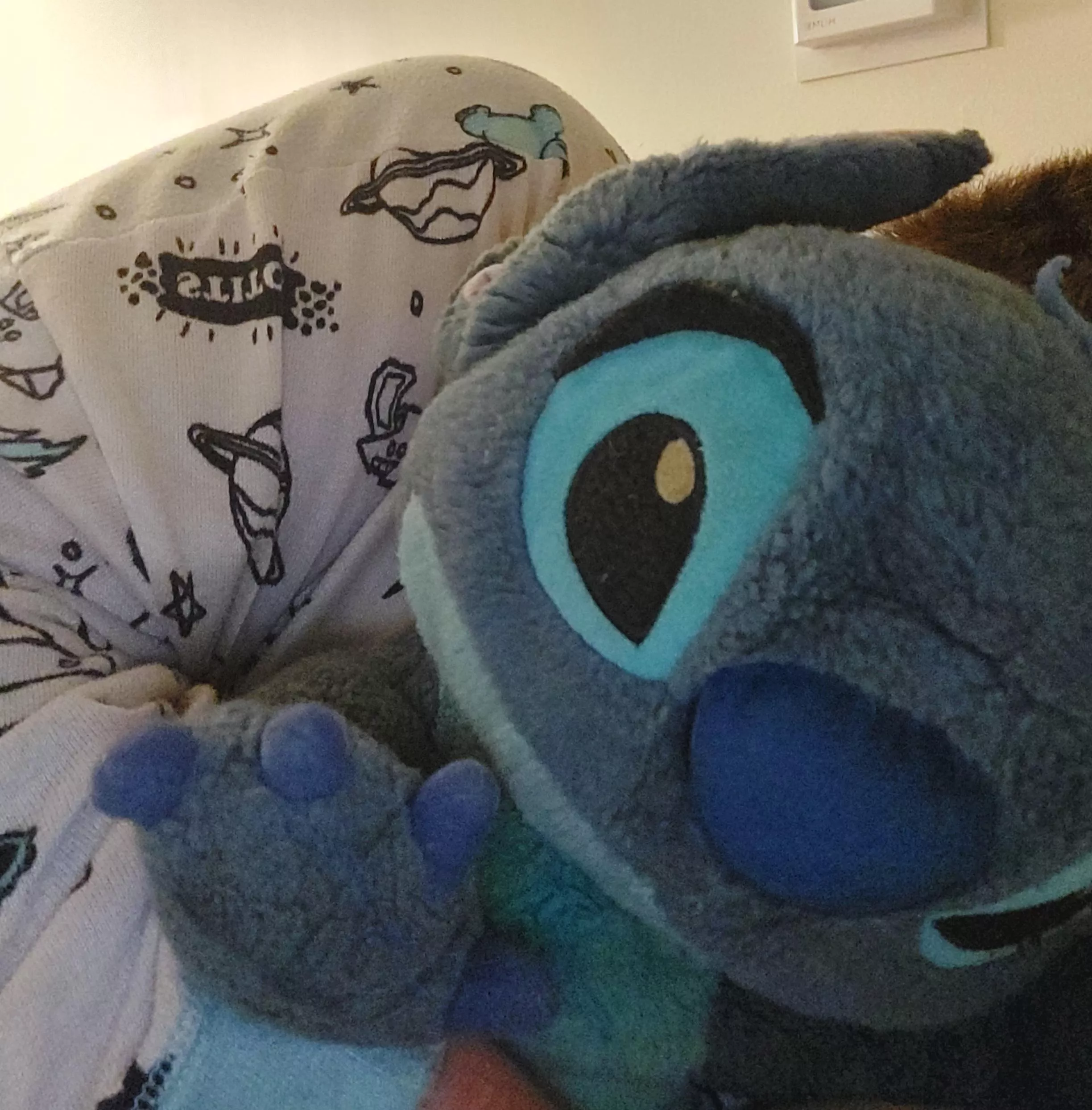 Hello from Stitch and I!