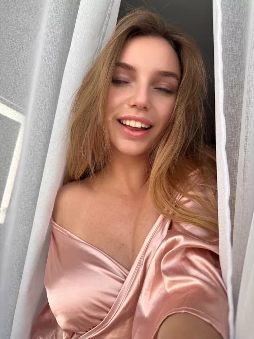 I always rejoice when you leave such a gift on my face in the morning