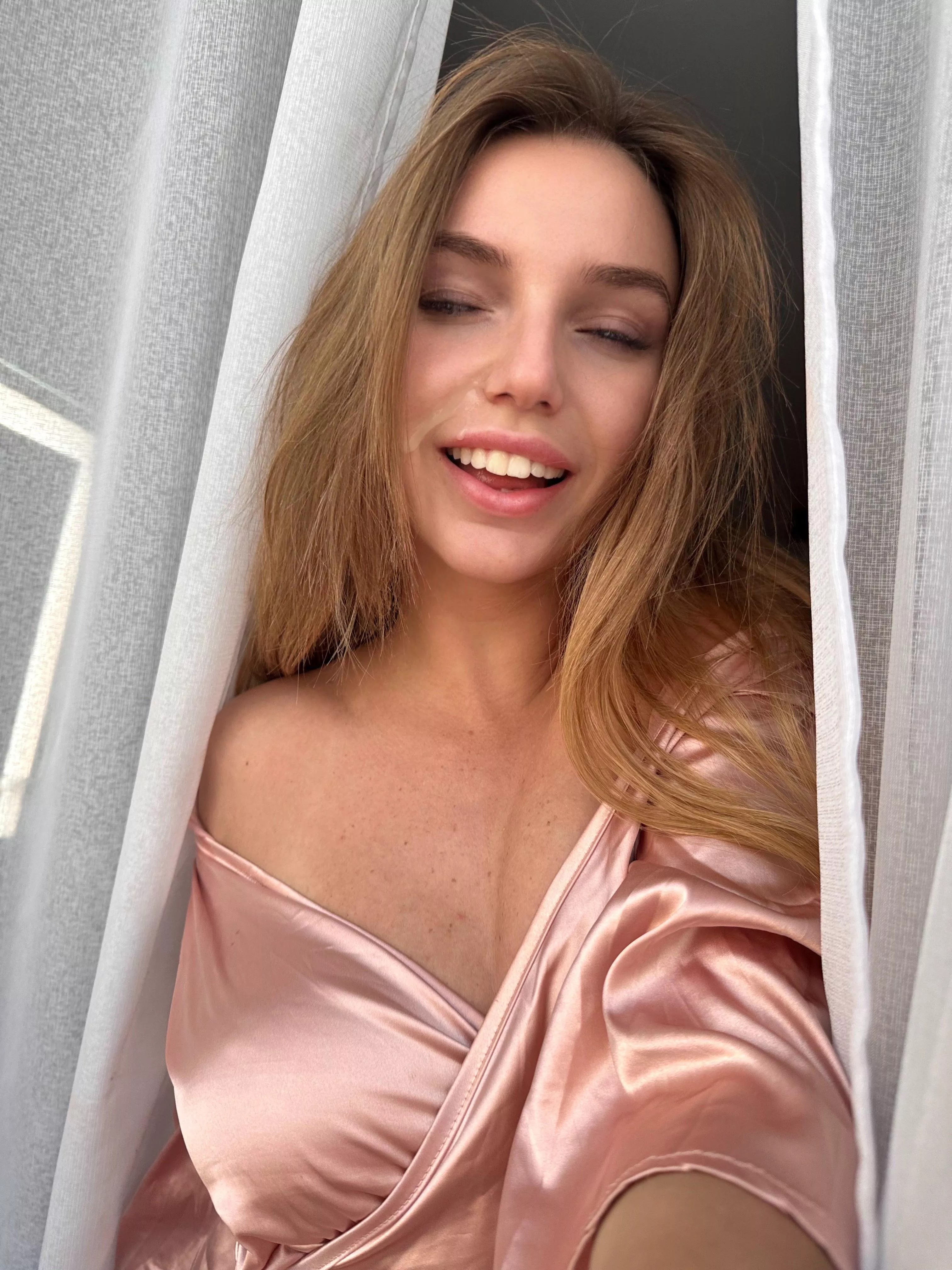 I always rejoice when you leave such a gift on my face in the morning