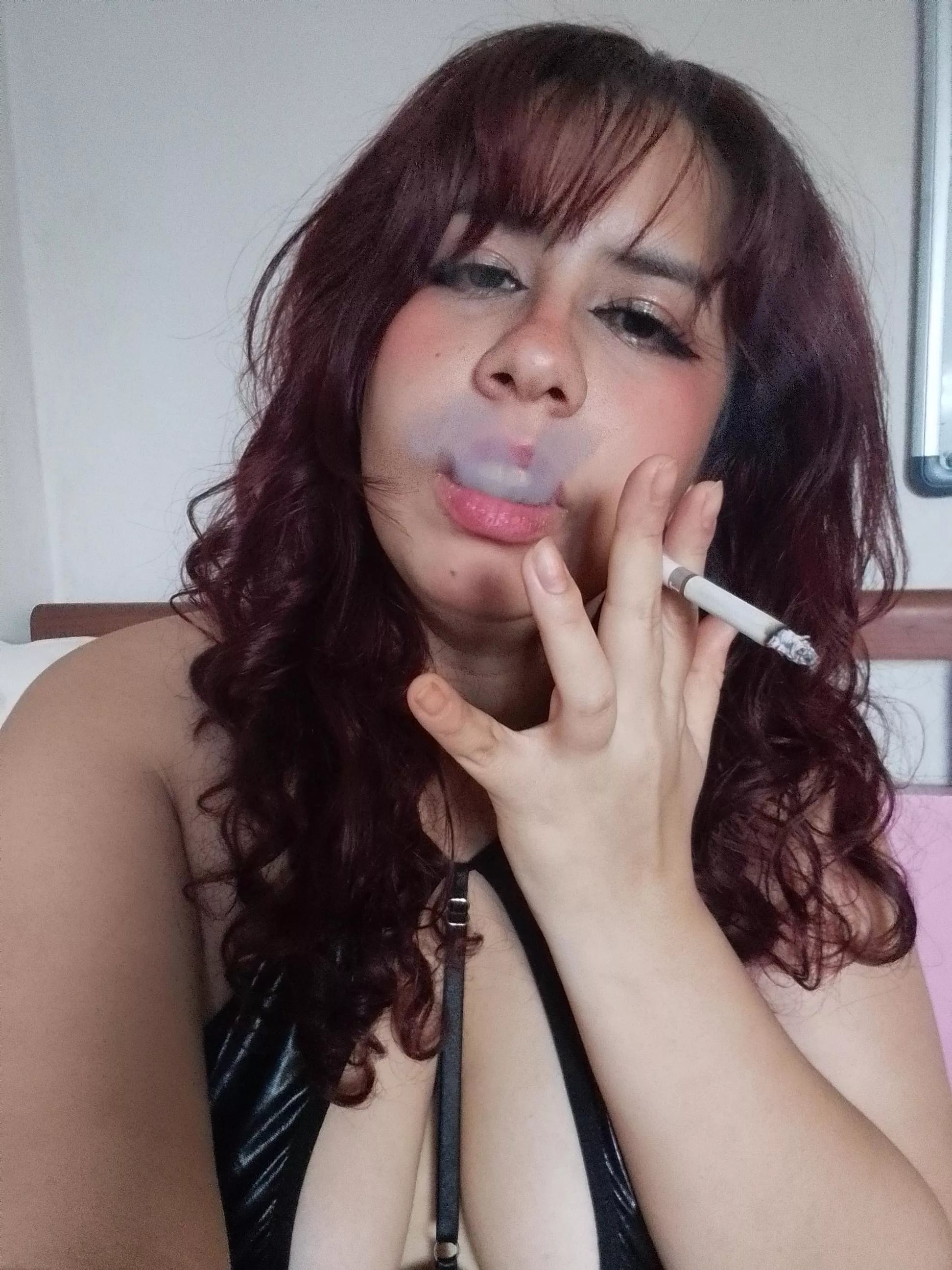 I like to smoke at night before going to sleep