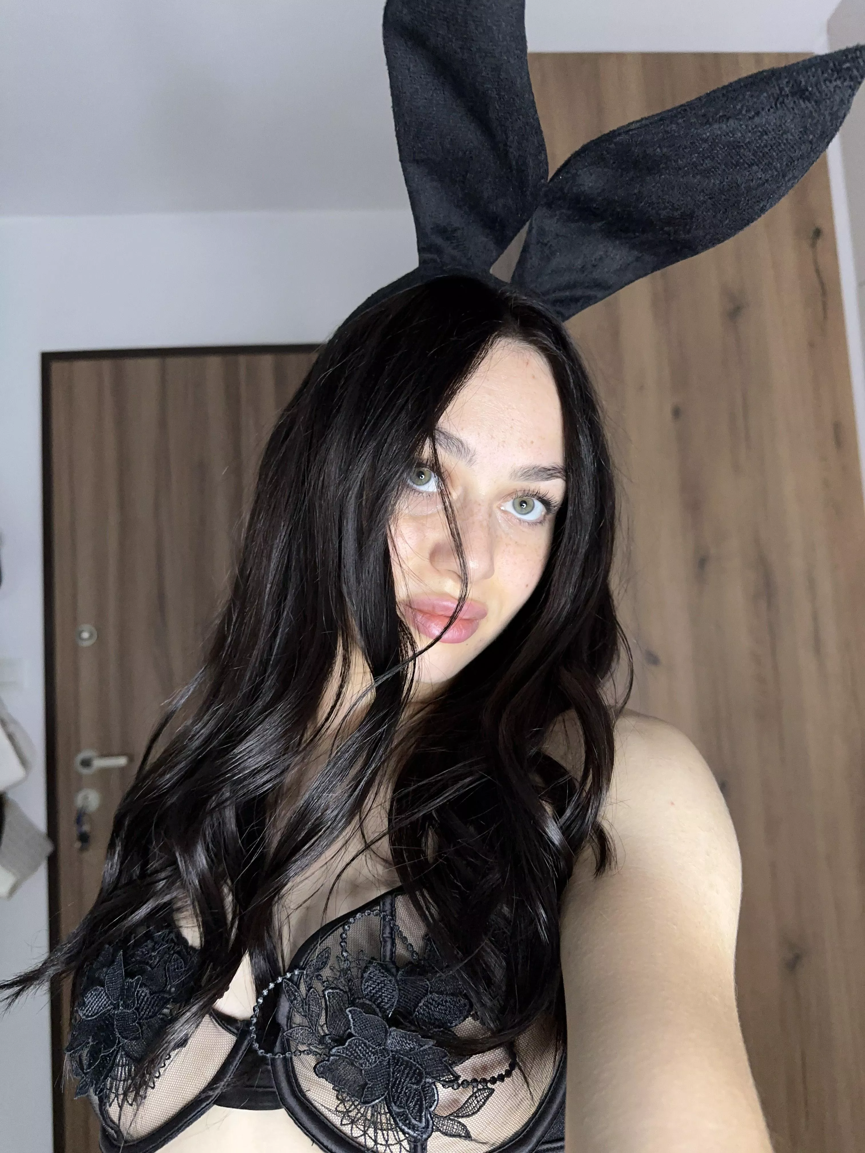 I want to be your full-mouth bunny