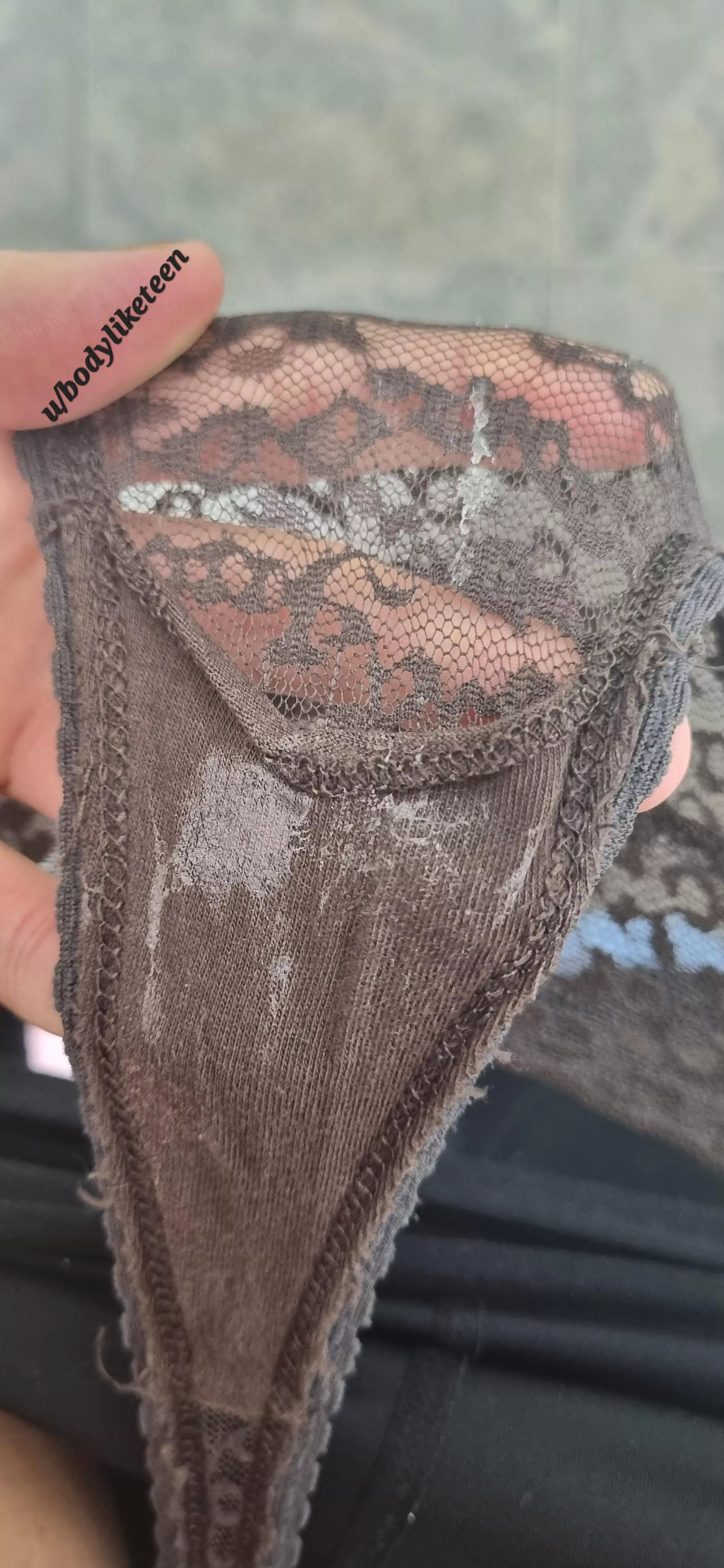 I would lick my panties clean. Would you do it as well babe?