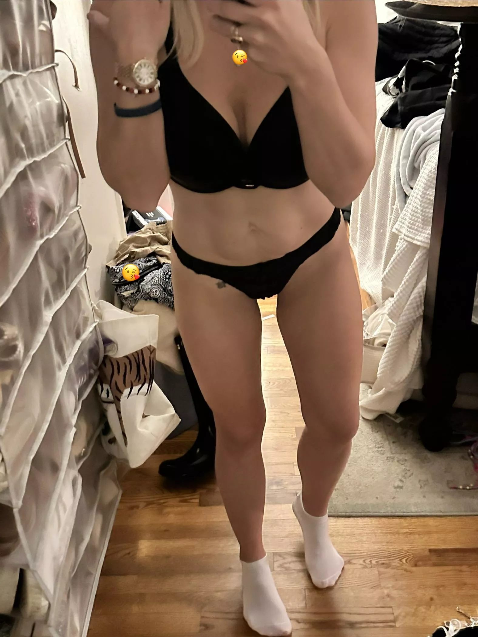 If she’s matching, it wasn’t your decision to fuck