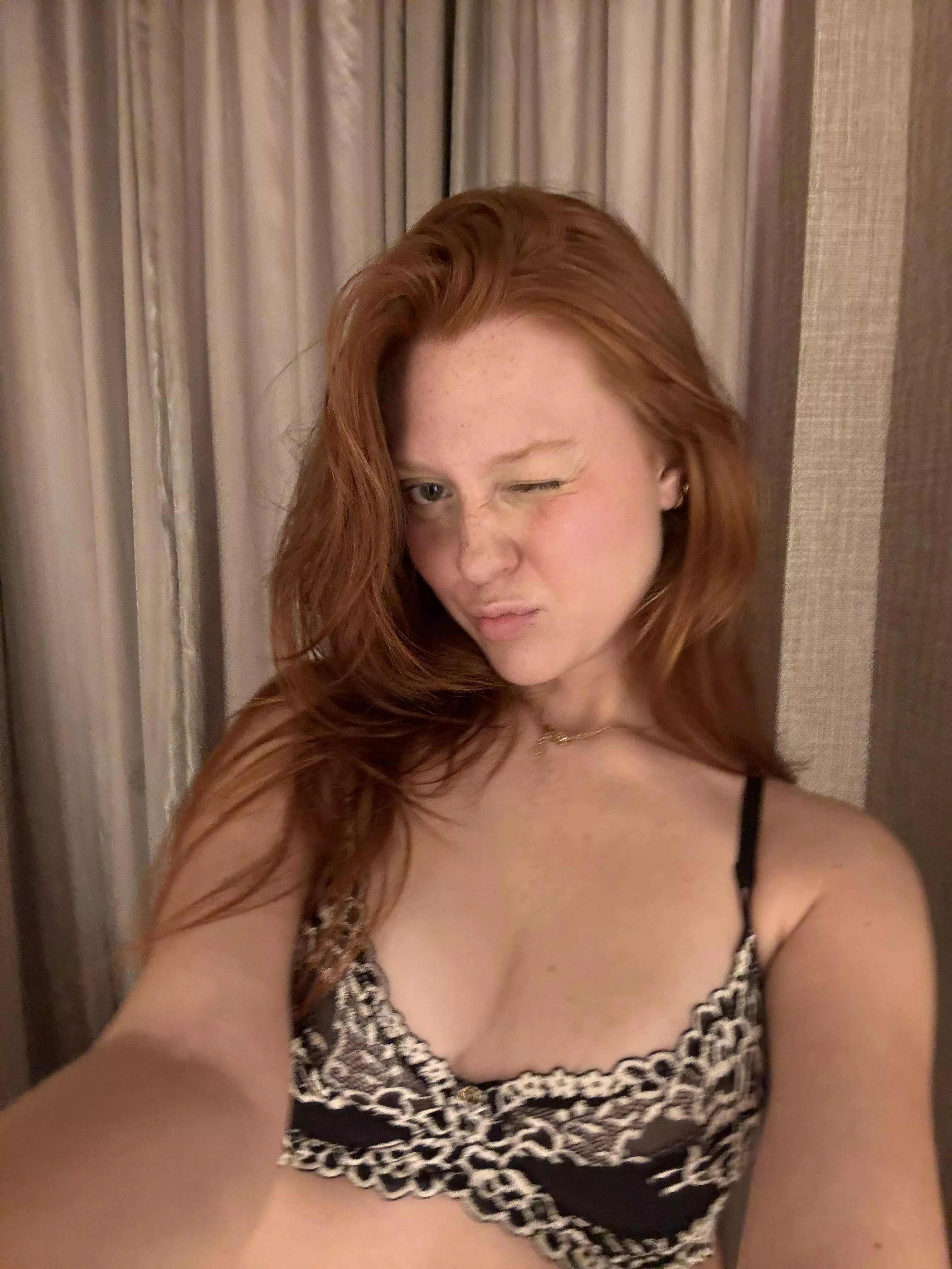 I'm just warming up for the party. 