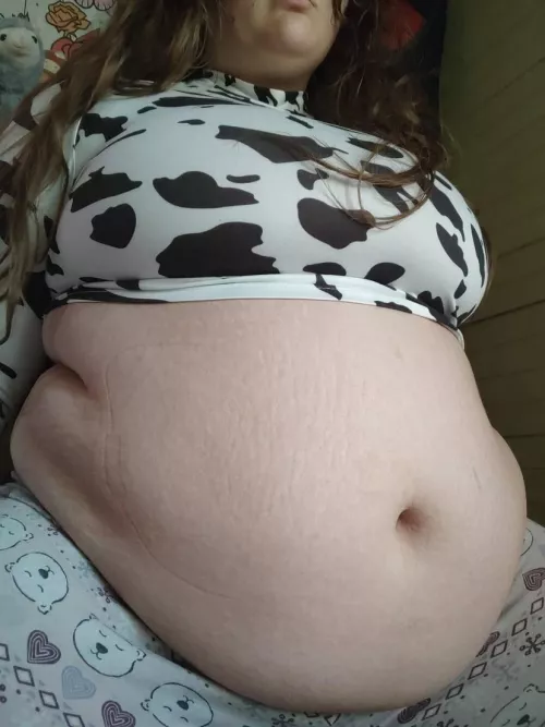 I'm turning myself into a cow