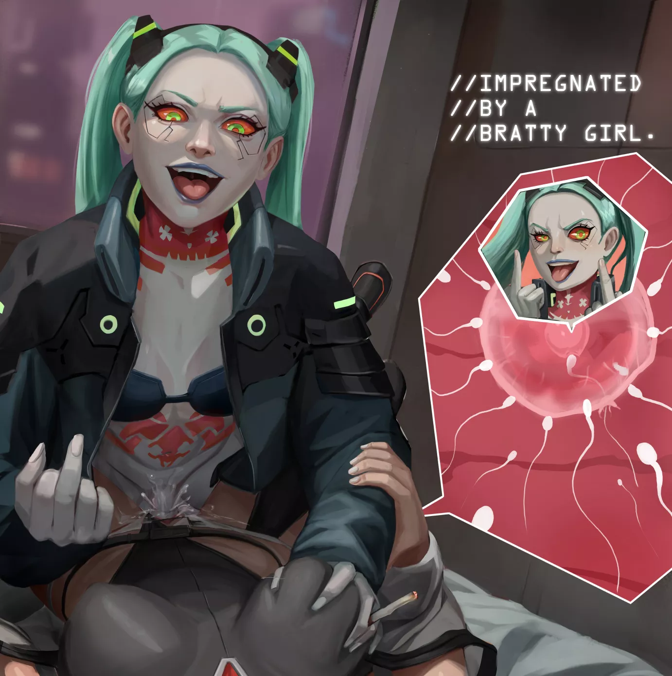 Impregnated by a bratty girl (MaesterChow)