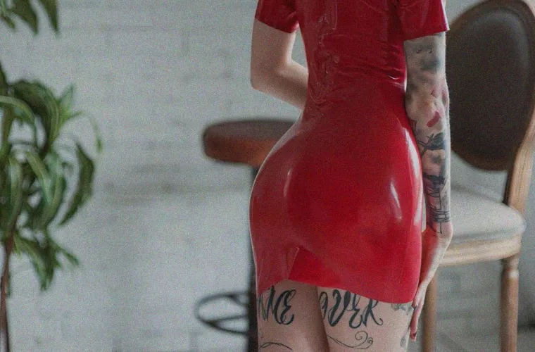 It seems my latex isn’t shiny enough—can you help me with that?