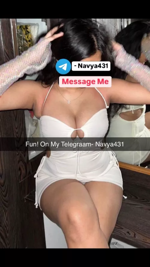 It’s so hot. I feel like tearing my clothes off. Wanna help me?