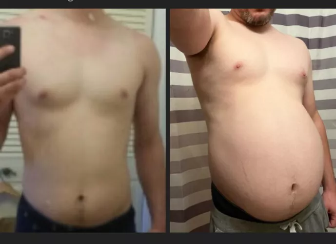 Kinda happy with my progress of my regain 