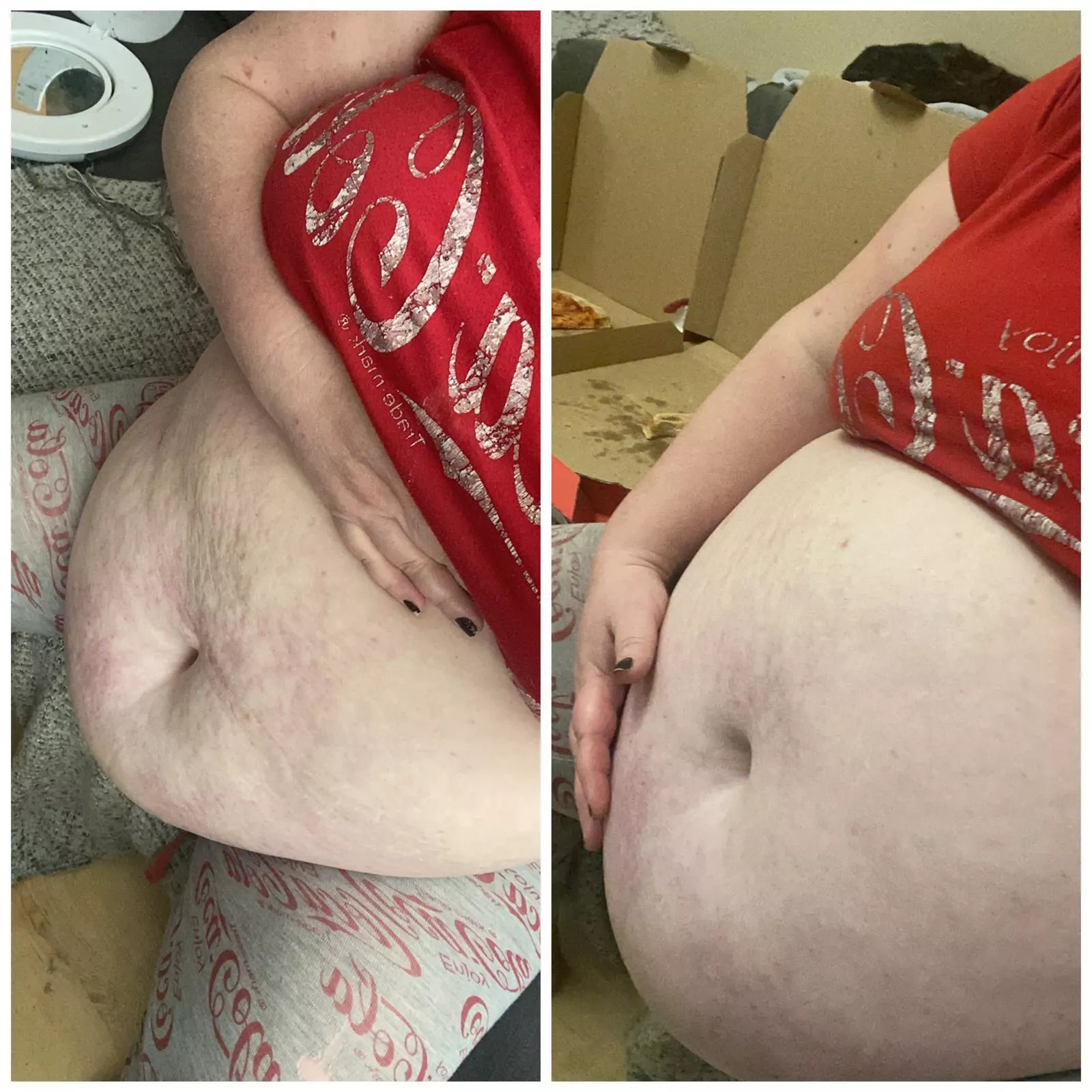 Love to eat to bursting 