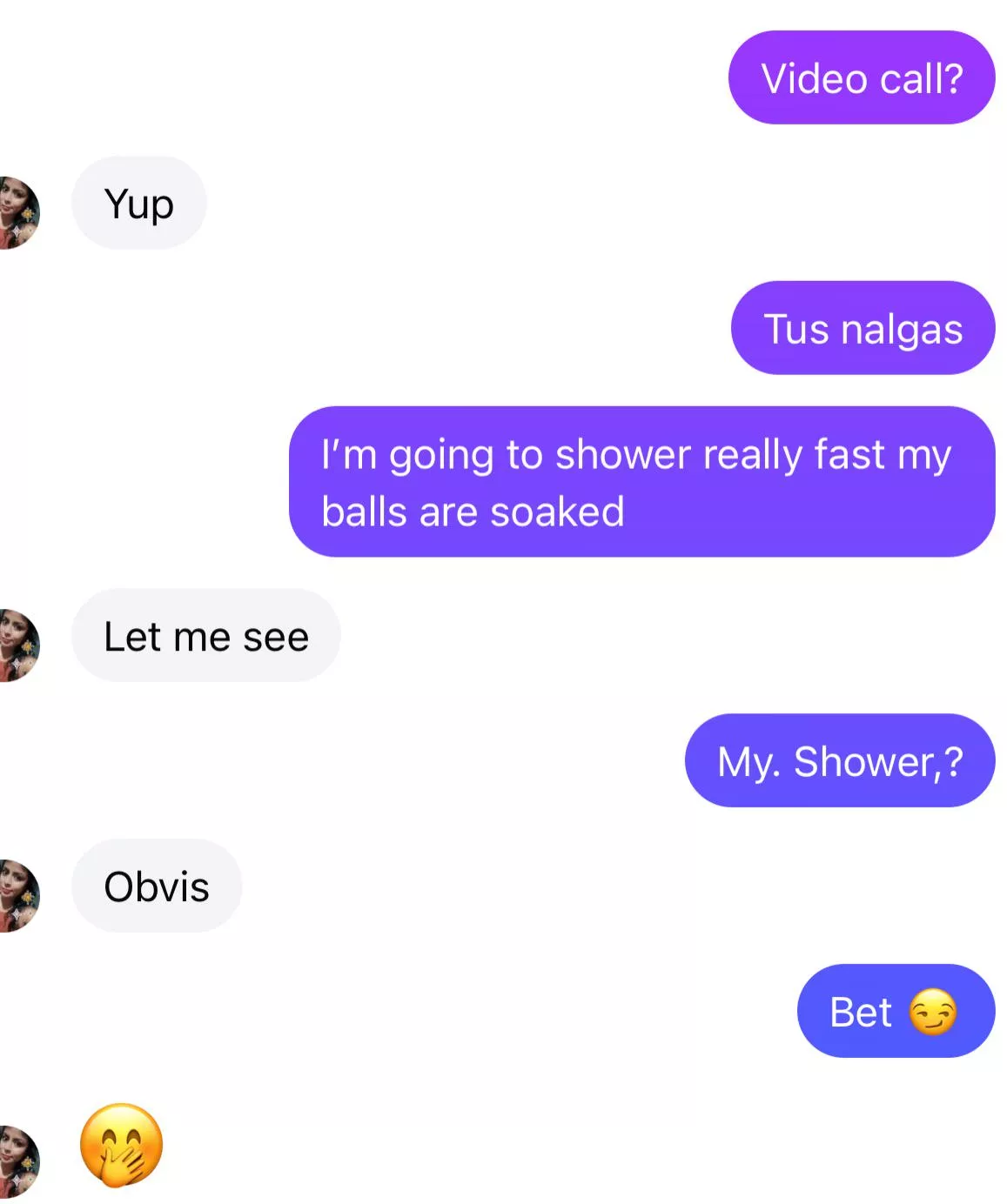 M23- catfished my cousin from Mexico and have her showing off for me 