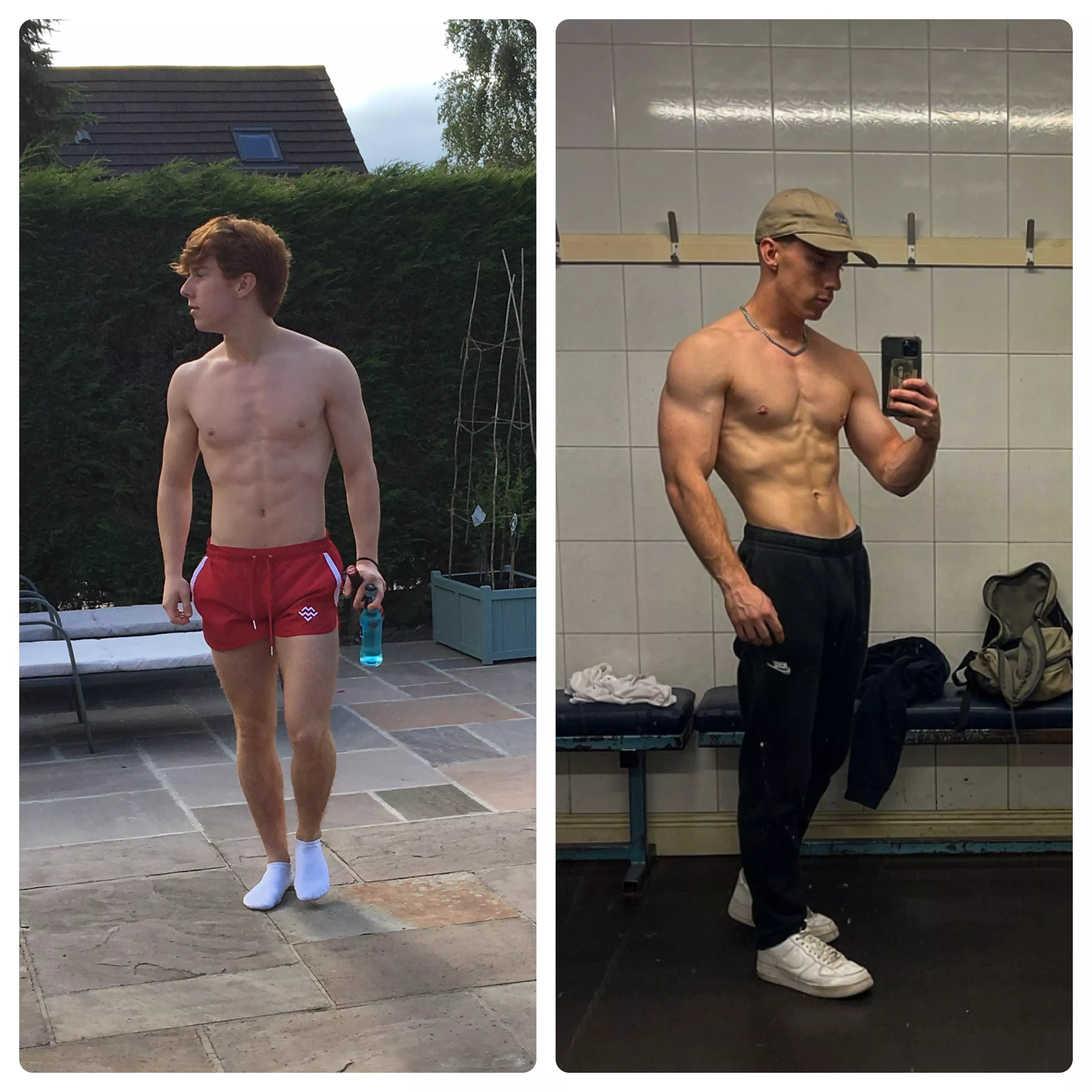 M/24/5’9” [140lbs>168lbs=28lbs] (1.5 years) 