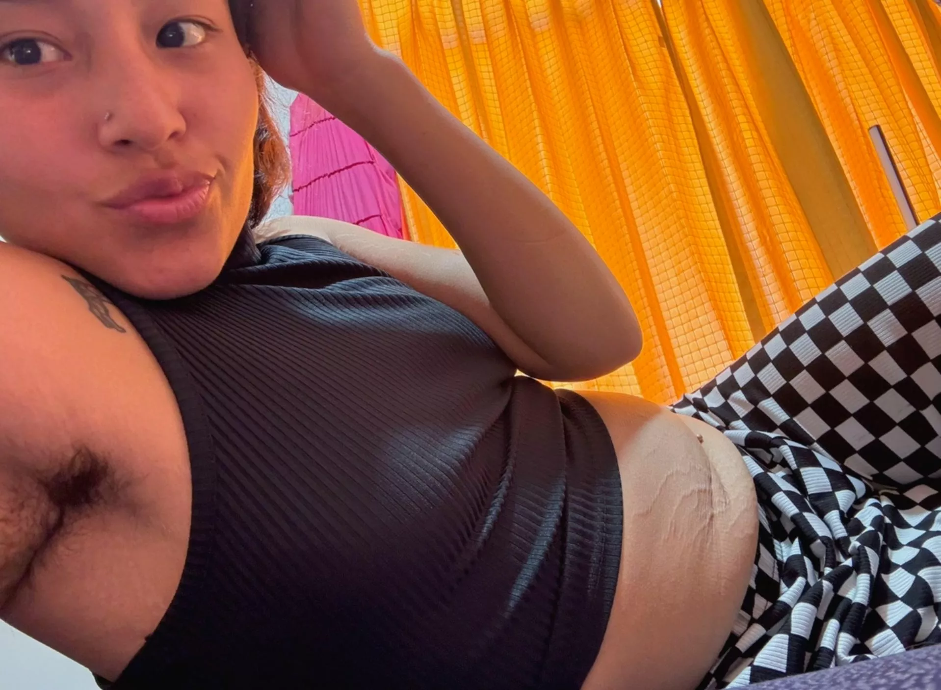 mommy loves being naked outside