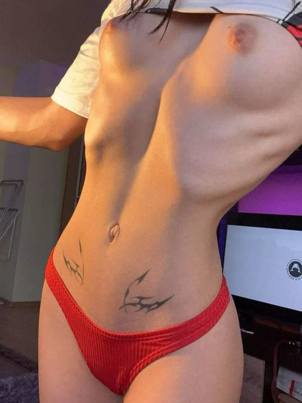 My ribcage, a delicate yet powerful frame