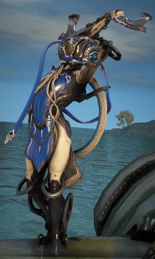 Nezha Prime goes to the beach ;3