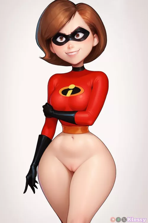 No panties [Helen Parr] (kleesy)