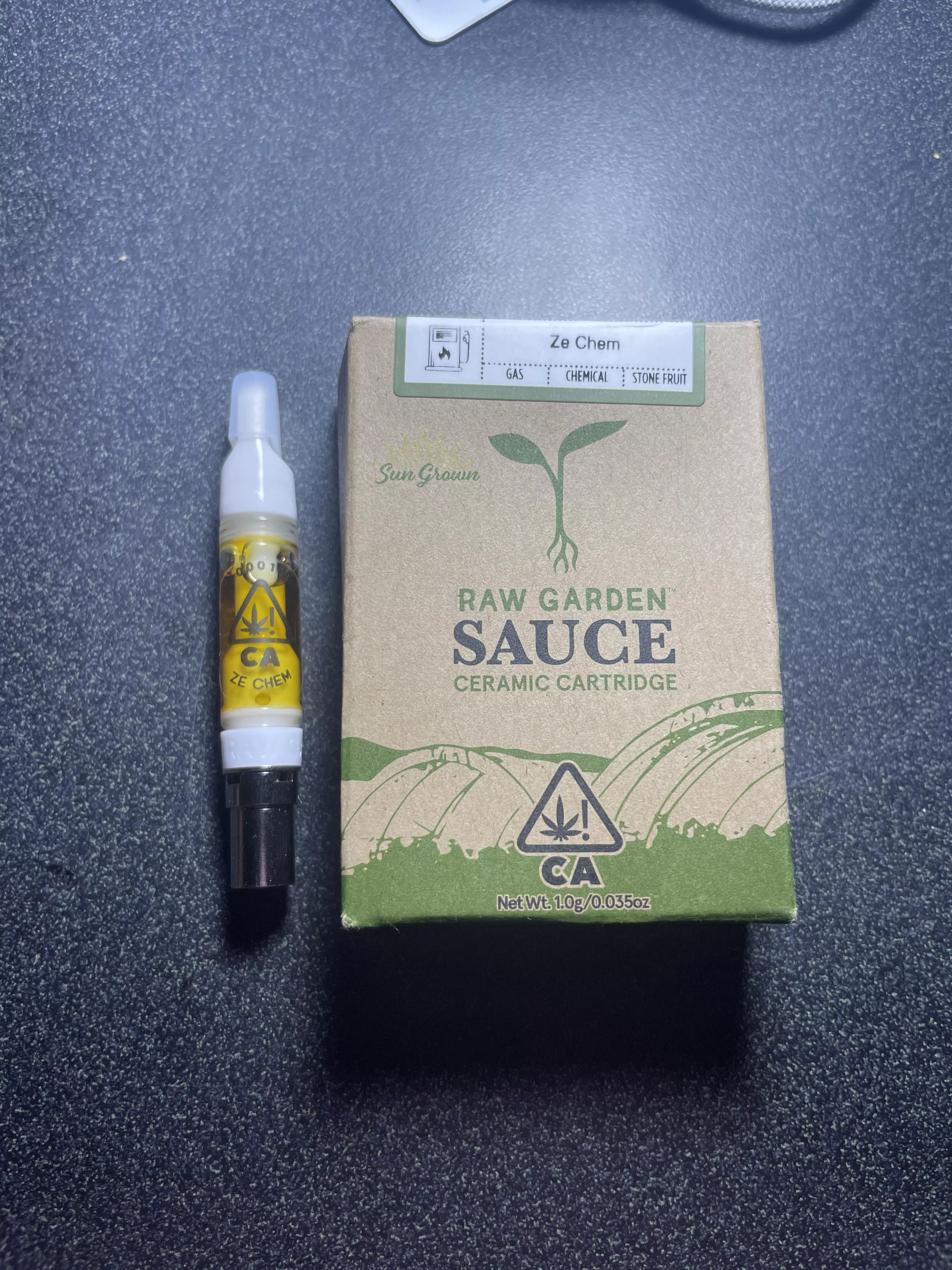 Raw garden sauce cart 