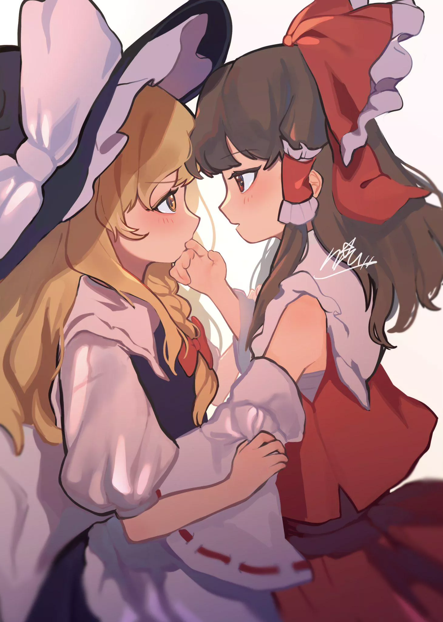 Reimu Hushes Marisa ( Niru) [Touhou]