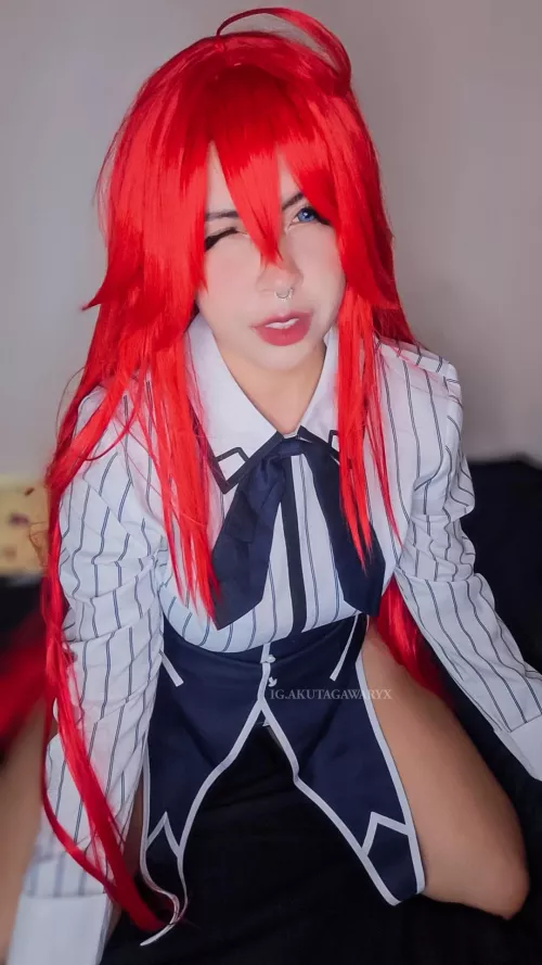 Rias Gremory Cosplay by Akutagawaryx 