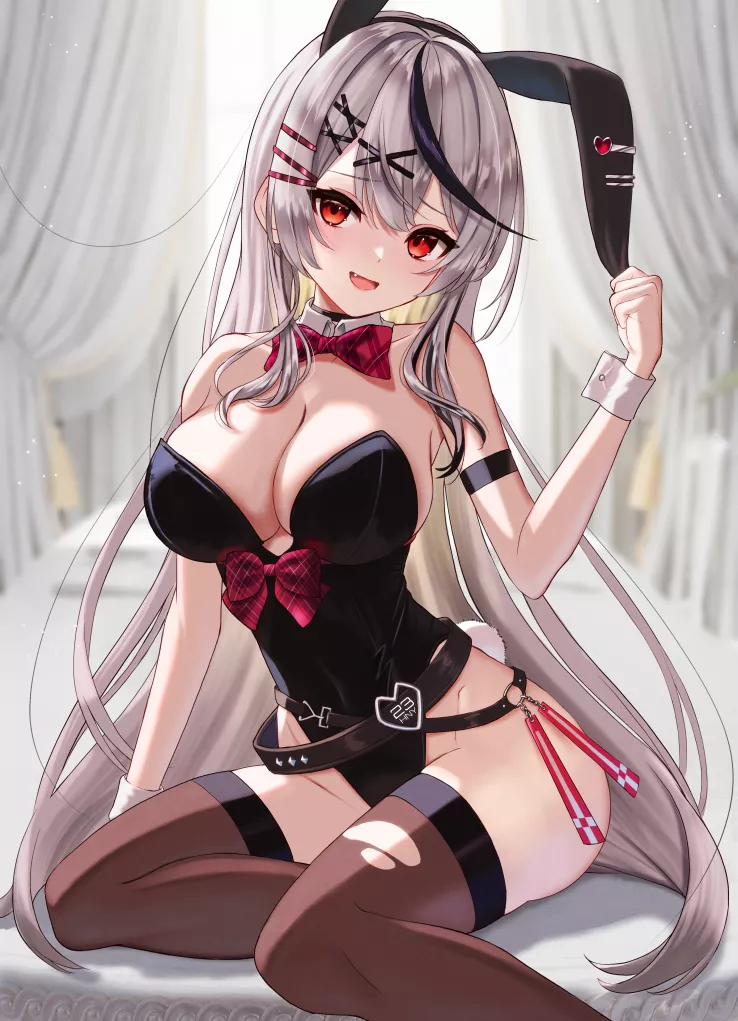 [Sakamata Chloe] Wearing a bunny outfit 