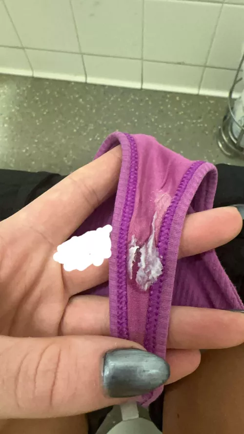 She left early...we flirted all morning...she asked if I wanted a pic