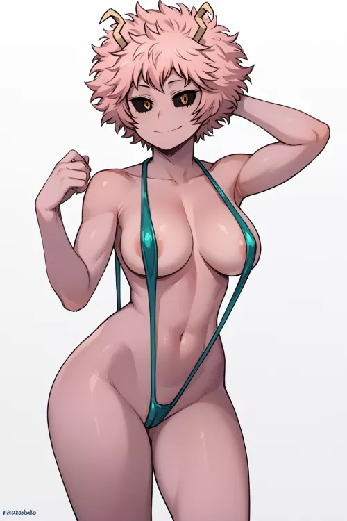 So, Midoriya... think this swimsuit shows off my best assets?