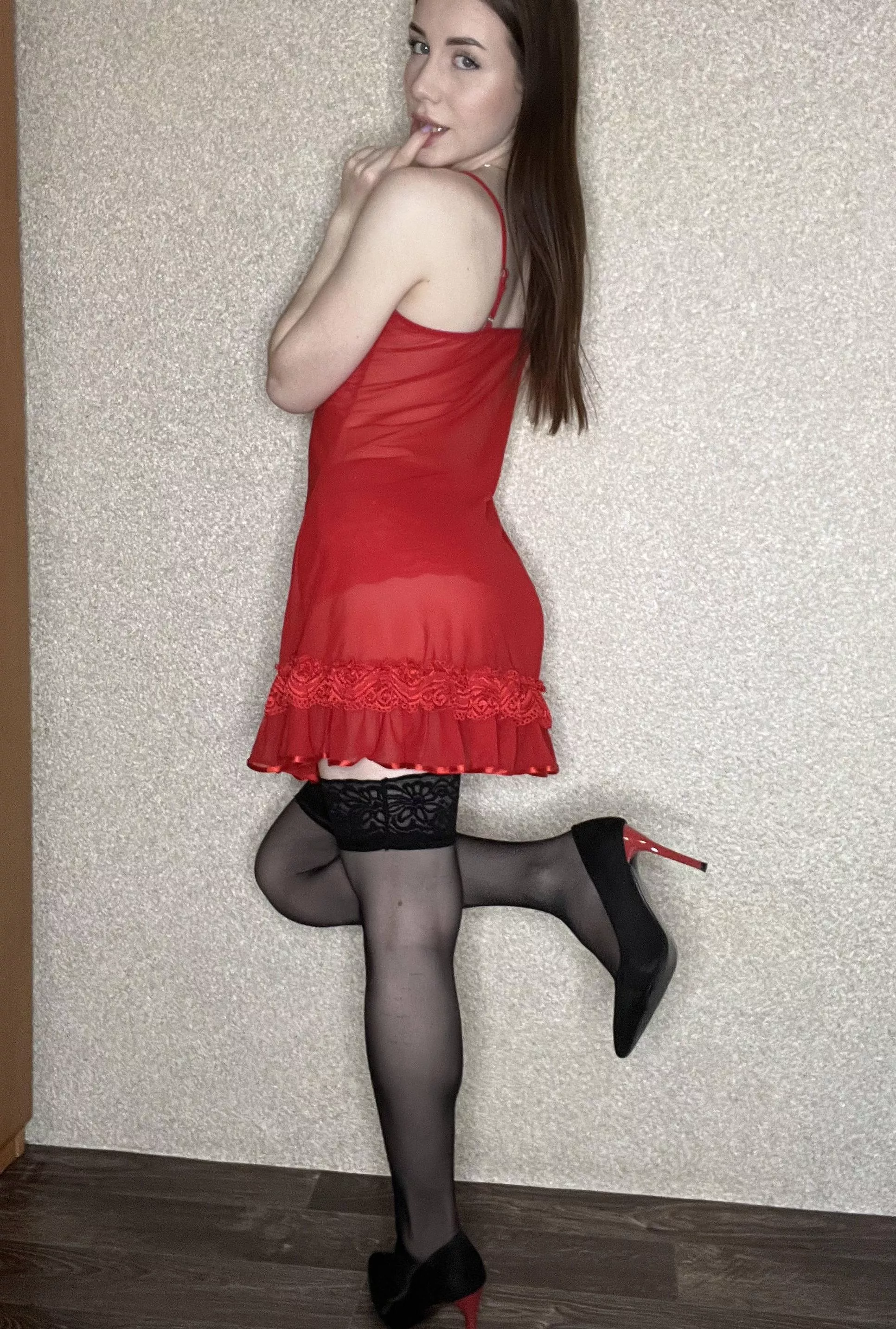 Stockings are the sexiest thing you can wear