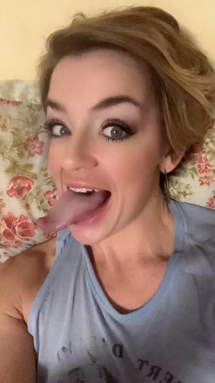 stroke and pull on it